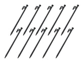 Heavy Duty Tent Stakes with Tent Ropes 30cm